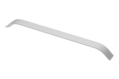 BRESKO Möbelgriffe Küchengriffe Griffe Möbelgriff Stangengriff Schrankgriffe Relinggriff Bügelgriff Schubladengriff UA-337 (20, Silber, Bohrabstand: 320 mm) von BRESKO