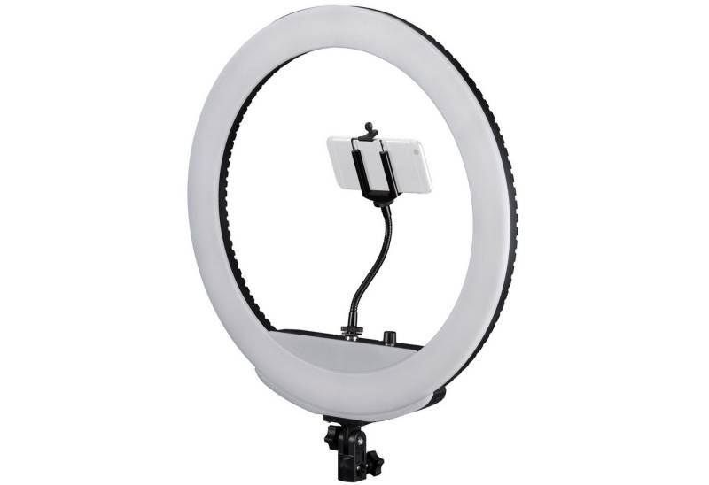 BRESSER Tageslichtlampe BRESSER MM-26AB Bi-Color LED Ringlicht 48W dimmbar mit Smartphonehalt… von BRESSER