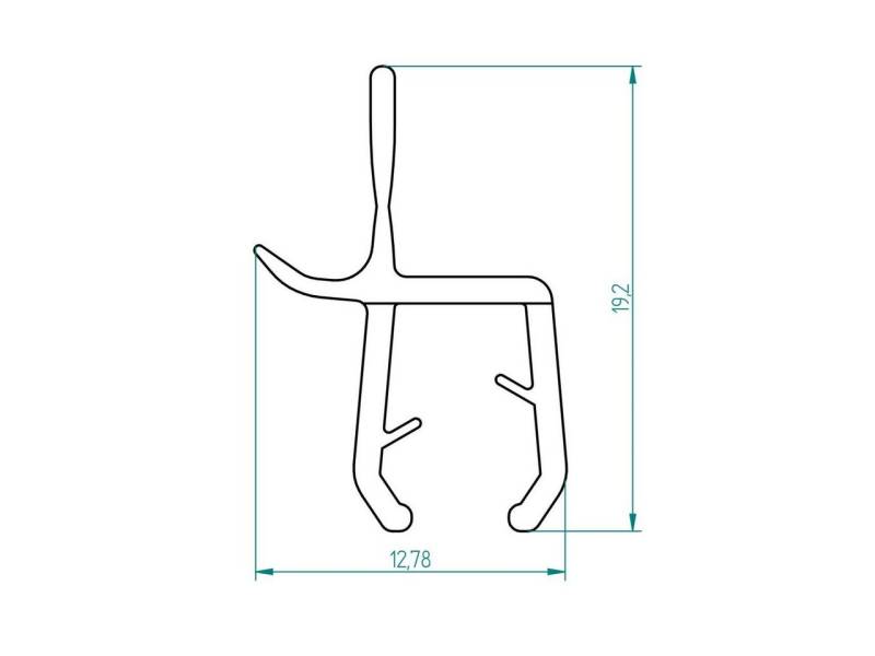 BREUER Duschablauf Breuer Spritzschutzprofil 2 x 424 mm von BREUER