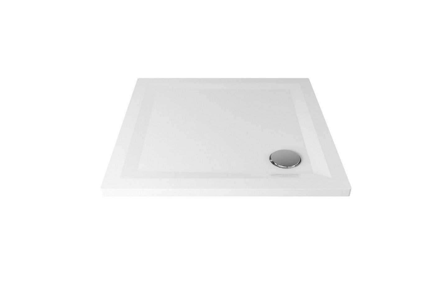 BREUER Duschwanne Flat Line Design Quadrat-Duschwanne Weiß BREUER Duschwanne Flat Line Design Quadrat-Duschwanne Weiß von BREUER