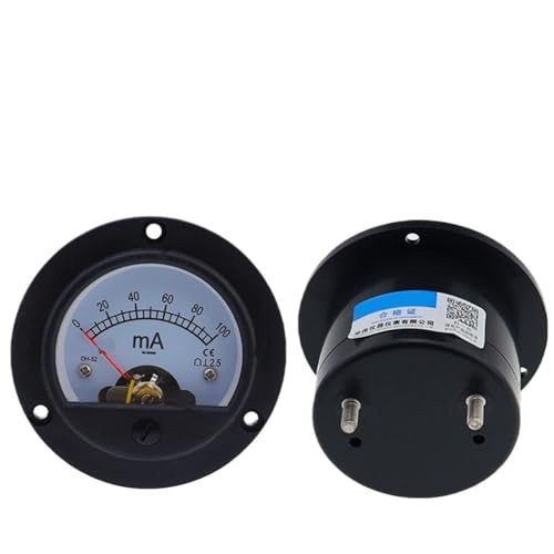 1 STÜCKE DH-52mA Milliamperemeter Zeiger Amperemeter Rundinstrument Messstromwerkzeuge(200mA) von BRHJJQPP