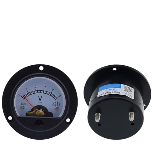 1 STÜCKE SO-52/DH-52 Analogvoltmeter 1V2V3V5V10V15V20V30V50V100V150V200V250V300V450V500V Spannungs-Panelmeter(DC 300V) von BRHJJQPP