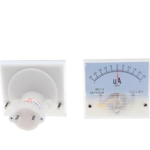 1 Stücke 85c1 Positive Und Negative Amperemeter Milliamperemeter Mikroammeter ± 25ua 50ua 100ua 200mA 300mA 5A 10A Bidirektionale Amperemeter(-500uA To 500uA) von BRHJJQPP