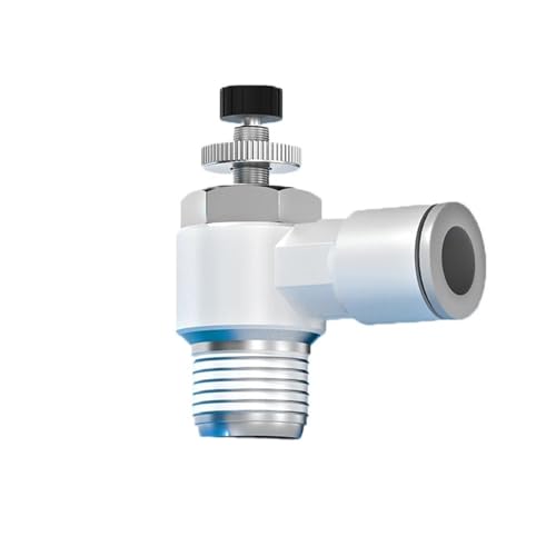 1PCS Air Pneumatische Fitting ALS Manuelle Drehdrossel Drossel Air Speed ​​Control Ventil(AS3211F-03-06) von BRHJJQPP