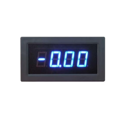 BRHJJQPP 1 Stücke YB5135Bi 3 1/2 Isolationsvoltmeter LED Digital DC Spannungsmesser 20mV/200mV/2V/20V/200V/500V Panelmeter Spannungsmonitor Voltmetre(Blue,DC20MV_Power Supply DC24V) von BRHJJQPP
