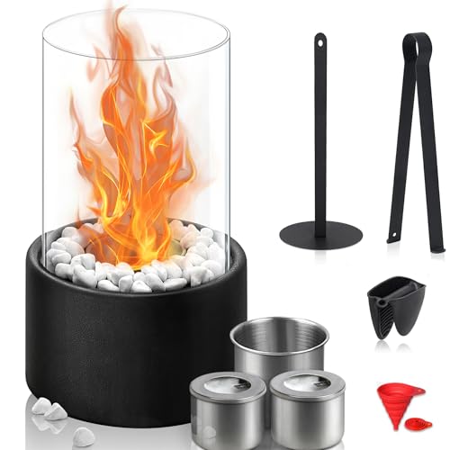 BRIAN & DANY Tischkamin Tischfeuer für Indoor und Outdoor, Bio Ethanol tischkamin Bioethanol Kamin mit Einstellbare Flamme für Garten Balkon Deko BRIAN & DANY Tischkamin Tischfeuer für Indoor und Outdoor, Bio Ethanol tischkamin Bioethanol Kamin mit Einstellbare Flamme für Garten Balkon Deko von BRIAN & DANY