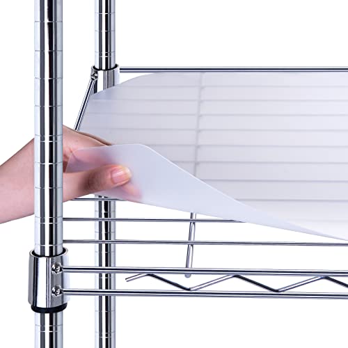 BRIAN & DANY Drahtregalauskleidung, 35,6 x 91,4 cm, robuste Regalauskleidung für Drahtregale, wasserdichte Schutzmatten, 5 Stück von BRIAN & DANY