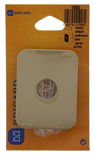 BRICARD 1998 Gegenplatte Doree für Riegel Alpha BRICARD 1998 Gegenplatte Doree für Riegel Alpha von Bricard