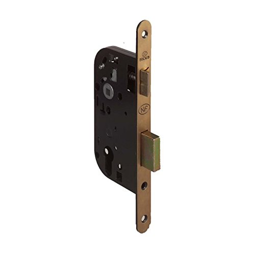 Bricard 2608 Einsteckschloss, Achse 50 mm, für Eingangstür, NF-Standard, Farbe: Schwarz Bricard 2608 Einsteckschloss, Achse 50 mm, für Eingangstür, NF-Standard, Farbe: Schwarz von Bricard