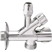 Sottolavabo Combined Tap für Mixer und Waschmaschine in verchromtem Zama von BRICO DEA