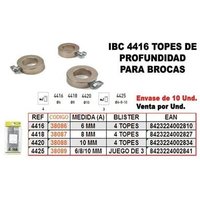 Ibc 4-425 Set mit 3 Profi-Stopp-Bohrern 6-8-10 von BRICO