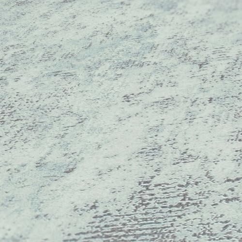 BRICOFLOR Tapete in Mint Moderne Vliestapete in Betonoptik mintgrün mit Metallic Effekt ideal für Schlafzimmer und Badezimmer von BRICOFLOR