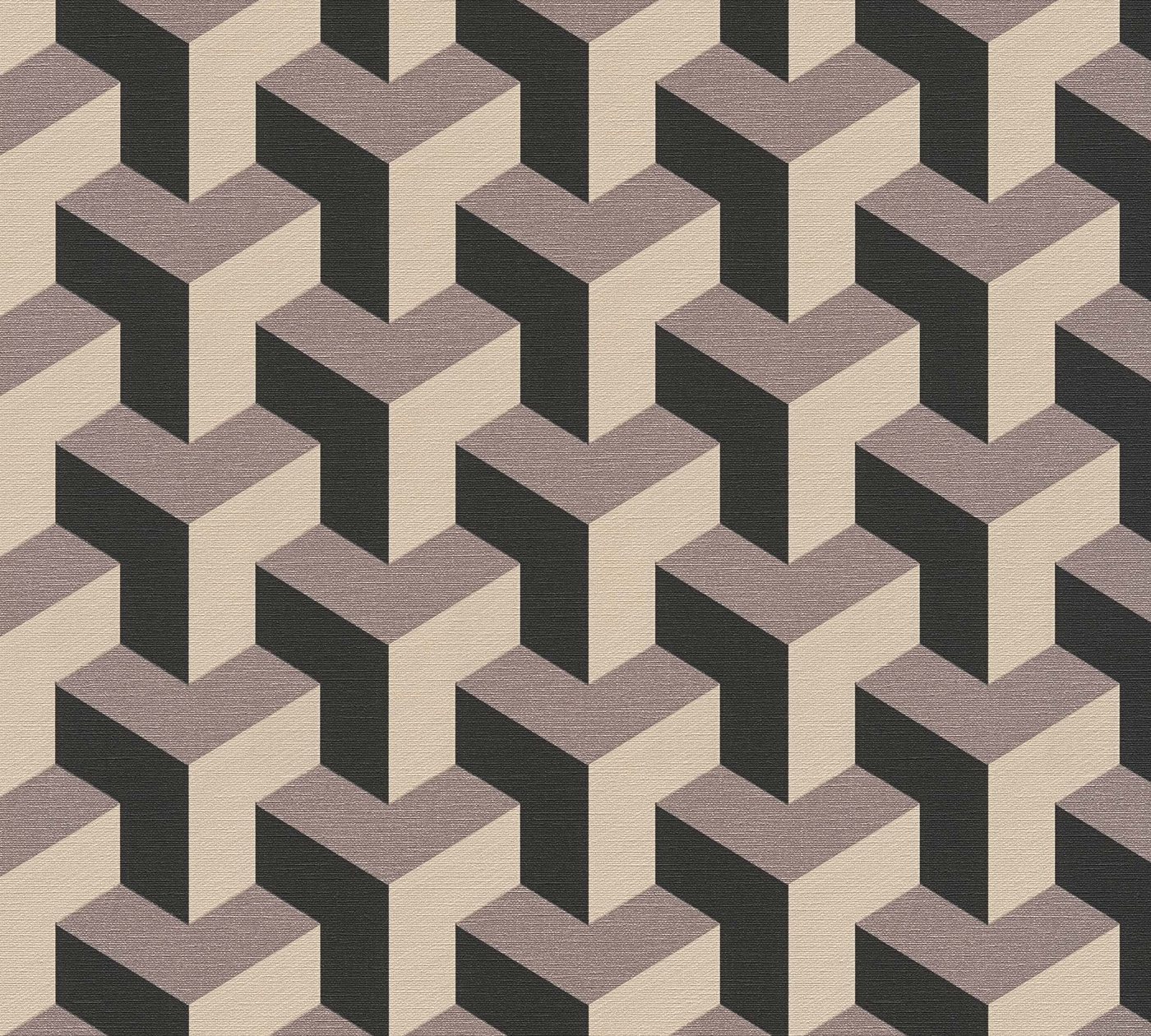 BRICOFLOR Vinyltapete, Holzstruktur, (0,53, 1 St), Wallpaper von BRICOFLOR