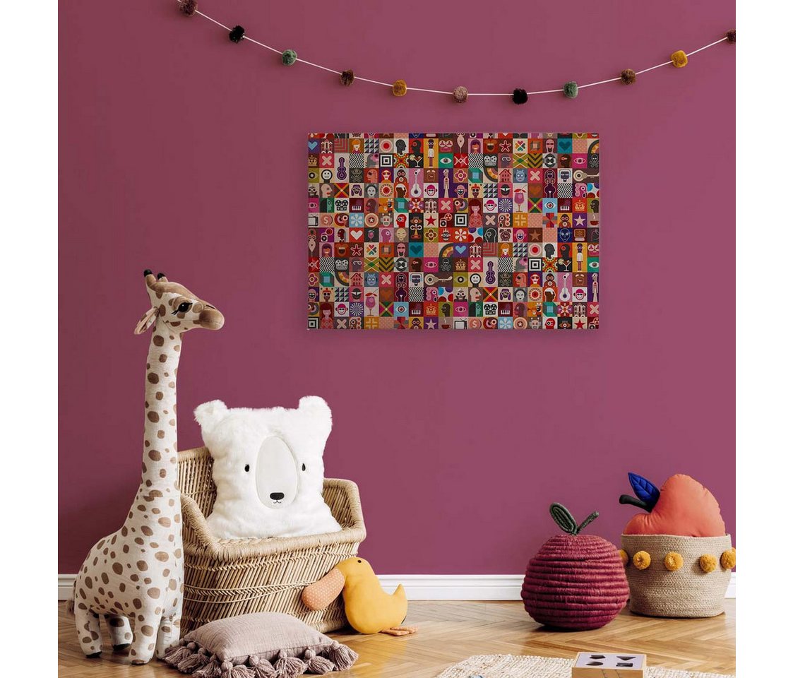 BRICOFLOR Vinyltapete, Holzstruktur, (0,6, 1 St), Leinwand von BRICOFLOR