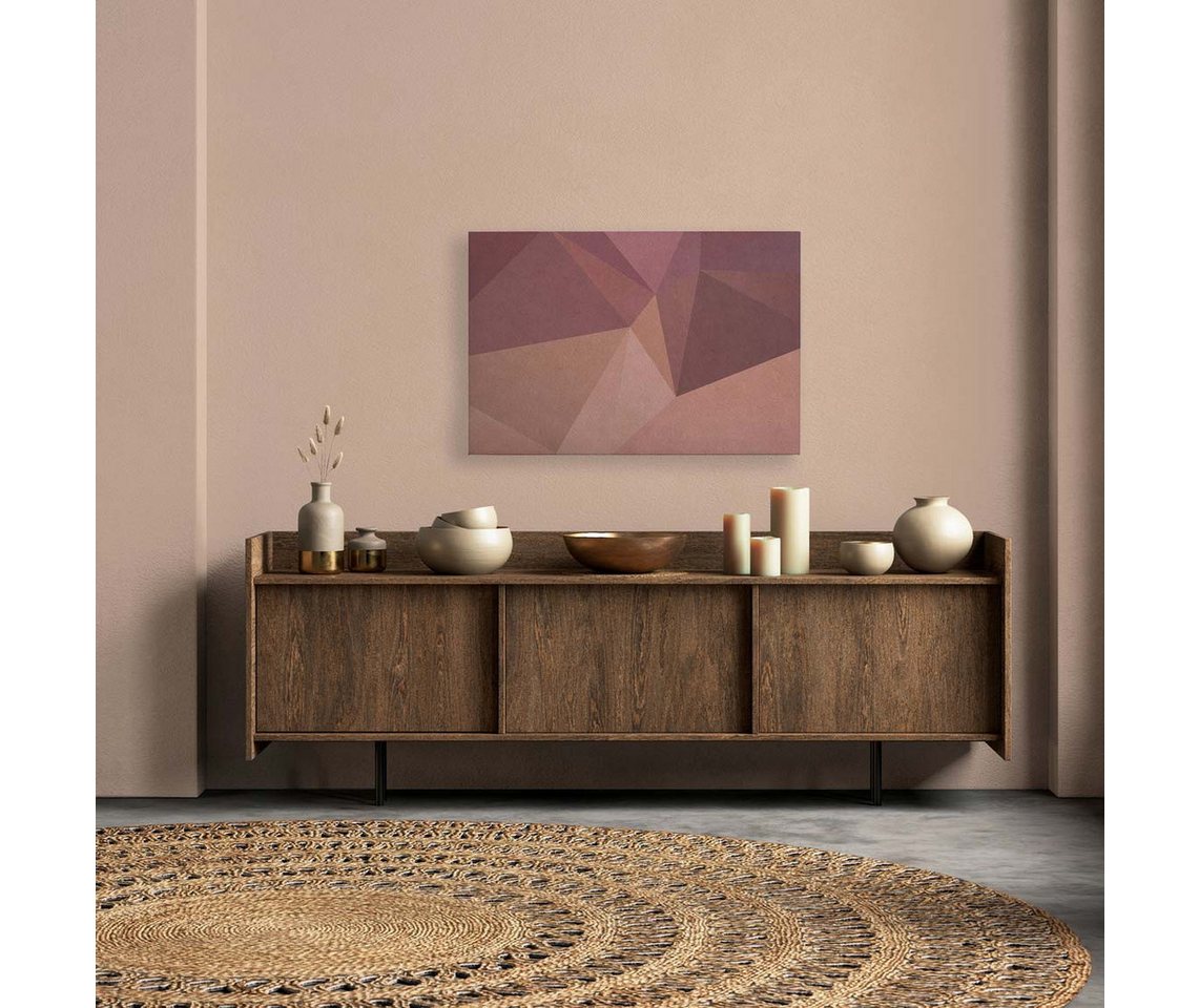 BRICOFLOR Vinyltapete, Holzstruktur, (0,6, 1 St), Leinwand von BRICOFLOR