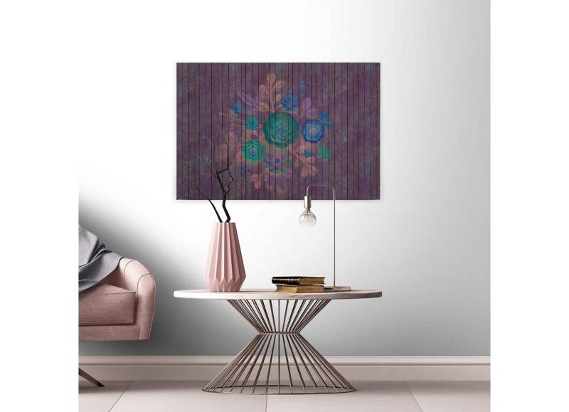 BRICOFLOR Vinyltapete, Holzstruktur, (0,6, 1 St), Leinwand von BRICOFLOR