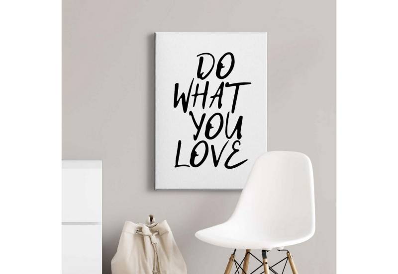 BRICOFLOR Vinyltapete, Holzstruktur, (0,7, 1 St), Leinwand von BRICOFLOR