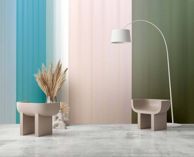 BRICOFLOR Vinyltapete, Holzstruktur, (1 St), Photomural von BRICOFLOR