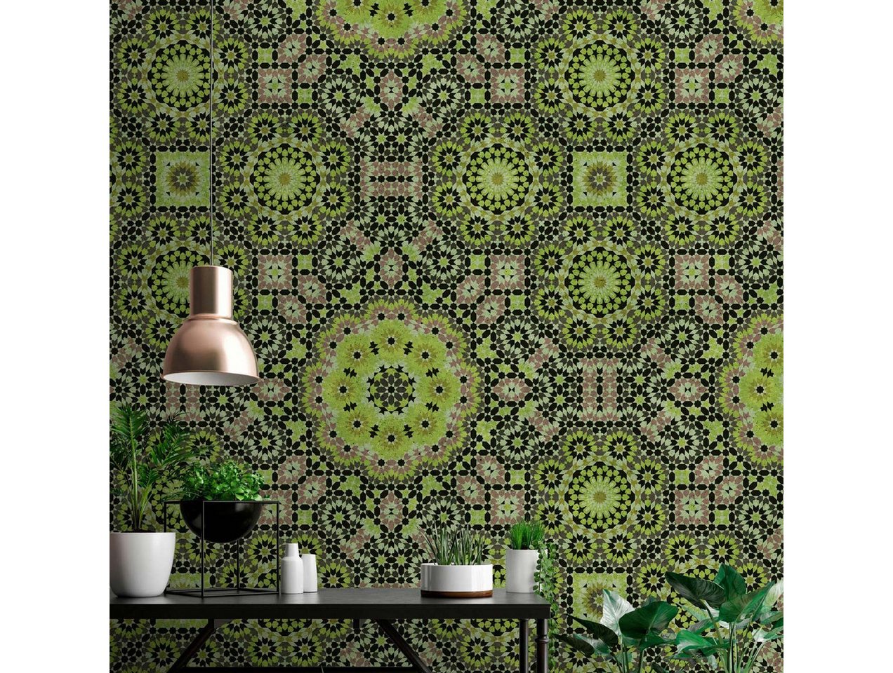 BRICOFLOR Vinyltapete, Holzstruktur, (1 St), Photomural von BRICOFLOR