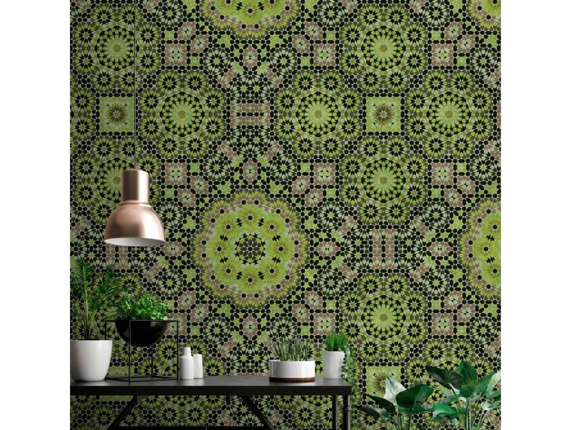 BRICOFLOR Vinyltapete, Holzstruktur, (1 St), Photomural von BRICOFLOR