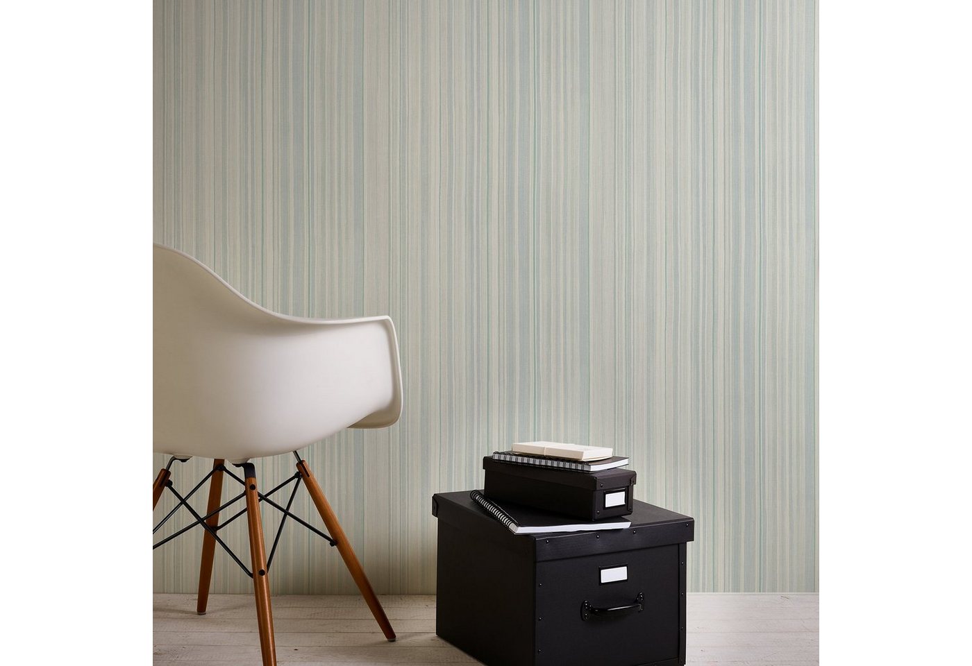 BRICOFLOR Vinyltapete A.S. Création Attractive, Holzstruktur, (0,53, 1 St), Wallpaper von BRICOFLOR