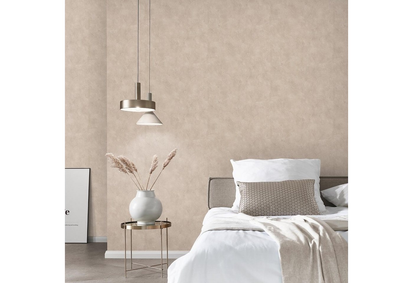 BRICOFLOR Vinyltapete Root2/Tapeten/Stil/Tapeten Betonoptik, Holzstruktur, (1 St), Wallpaper von BRICOFLOR