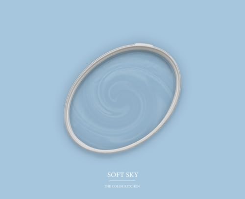 BRICOFLOR Wandfarbe hellblau 2,5 Liter und 5 Liter ideal für Babyzimmer und Schlafzimmer Babyblau Farbe mit Deckkraftklasse 2 BRICOFLOR Wandfarbe hellblau 2,5 Liter und 5 Liter ideal für Babyzimmer und Schlafzimmer Babyblau Farbe mit Deckkraftklasse 2 von BRICOFLOR