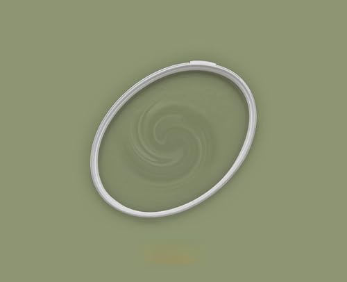 BRICOFLOR Wandfarbe olivgrün für innen in 2,5 und 5 l ideal für Wohnzimmer und Schlafzimmer Moderne Farbe mit Deckkraftklasse 1 BRICOFLOR Wandfarbe olivgrün für innen in 2,5 und 5 l ideal für Wohnzimmer und Schlafzimmer Moderne Farbe mit Deckkraftklasse 1 von BRICOFLOR