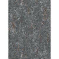 Erismann Vliestapete Stein schwarz 10,05 x 0,53 m von BRICOFLOR