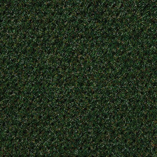 Kunstrasen Rasenteppich mit Noppen | Höhe ca. 10,3mm | 133, 200 und 400 cm Breite | grün rot | Meterware, verschiedene Größen | Größe: 6 x 4 m von BRICOFLOR