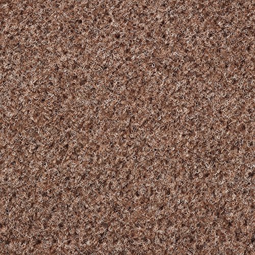 Kunstrasen Rasenteppich mit Noppen | Höhe ca. 7,5mm | 133, 200 und 400 cm Breite | beige hell-braun | Meterware, verschiedene Größen | Größe: 4,5 x 4 m von BRICOFLOR