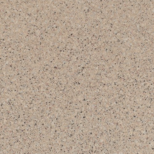 PVC Bodenbelag Meterware Granitoptik beige PVC Bodenbelag Steinoptik ideal für Keller und Wohnzimmer Vinyl Meterware in 2 3 und 4 Meter Breite mit Schaumrücken | Variante : 4m x 4,5m von BRICOFLOR