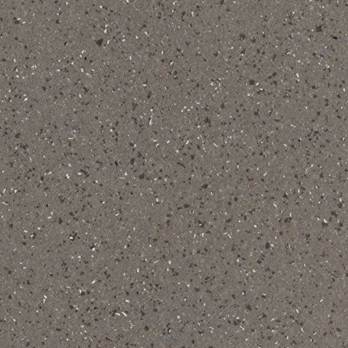 PVC Bodenbelag Meterware Terrazzo Optik Vinylboden Meterware ideal für Küche und Flur Grauer PVC Bodenbelag in Steinoptik für Wohnbereich | Variante : 2m x 9m von BRICOFLOR