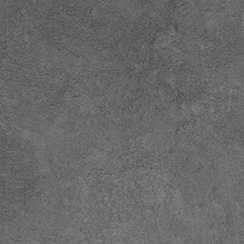 PVC Bodenbelag Meterware anthrazit CV Bodenbelag in Betonoptik ideal für Küche und Flur Vinylboden Meterware in 2 m und 4 m Breite mit Schaumrücken | Variante : 2m x 3m von BRICOFLOR
