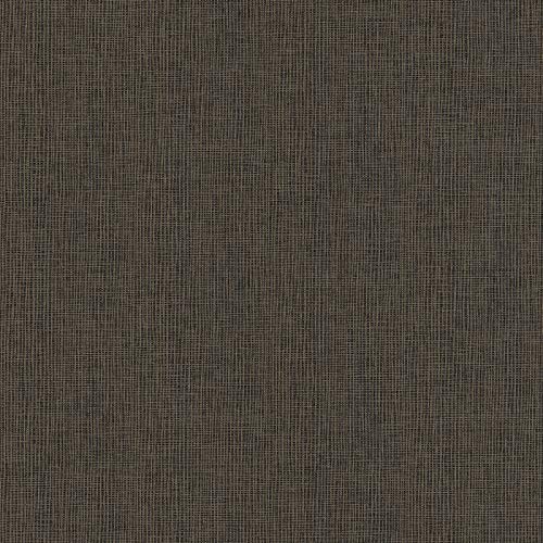 Schwarze Tapete mit Karo Muster | Dunkle Tapete in Textiloptik für Büro und Schlafzimmer | Karierte Vliestapete mit Vinyl von BRICOFLOR