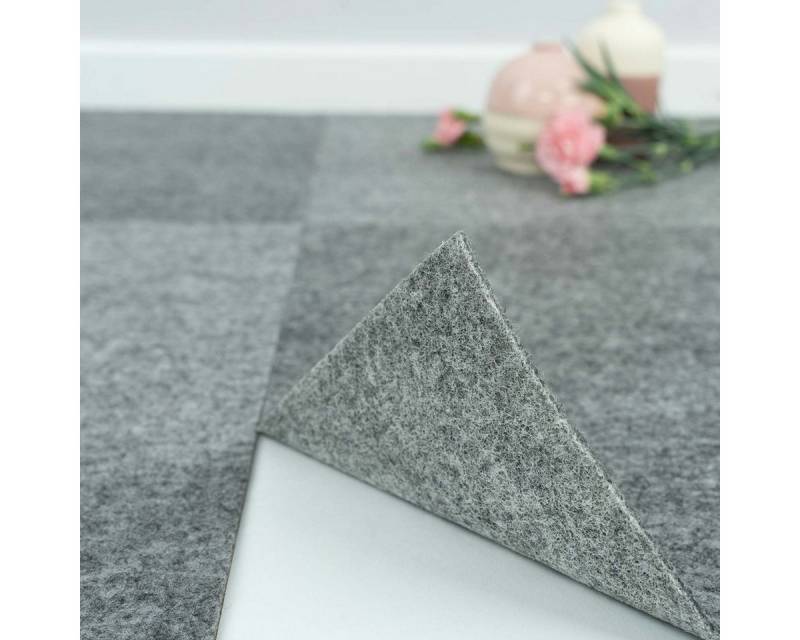 BRICOFLOR Teppichfliese Schatex Easy, quadratisch, Teppichfliesen von BRICOFLOR