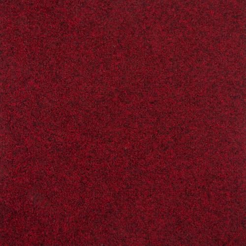 Teppichfliesen Selbstliegend Schatex Traffic Plus (1 Fliese, Rot) von BRICOFLOR