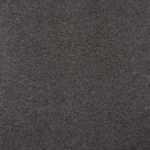 Teppichfliesen selbstliegend Schlinge Schatex Living (4 Fliesen = 1 m²) (Schwarz, 1 Fliese) von BRICOFLOR