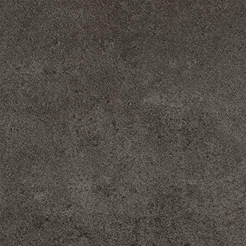 Vinyl Bodenbelag Meterware PVC Boden schwarz ideal für Küche und Keller CV Bodenbelag in Steinoptik mit Vliesrücken in 2 3 und 4 Meter Breite | Variante : 3m x 2,5m von BRICOFLOR