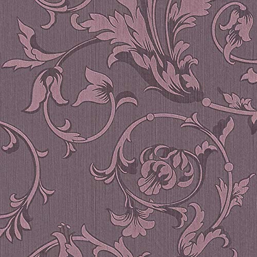 Vliestapete Barock-Tapete Ornament-Tapete 956335 95633-5 Architects Paper Tessuto | Violett/Lila | Rolle (10,05 x 0,53 m) = 5,33 m² von BRICOFLOR