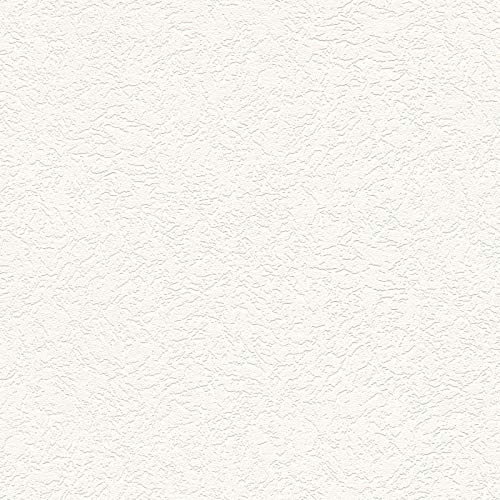 Vliestapete Mustertapete Tapeten mit Muster 322319 32231-9 A.S. Création Essentials | Weiß | Rolle (10,05 x 0,53 m) = 5,33 m² von BRICOFLOR