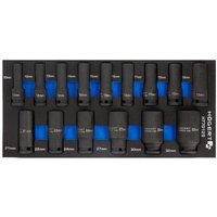 Bricoline - Högert Technik HT7G129 - Set of 15 Schraubenschlüssel of socket of eva Gummi Bricoline - Högert Technik HT7G129 - Set of 15 Schraubenschlüssel of socket of eva Gummi von BRICOLINE