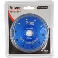 DIAMANTSCHEIBE FÜR GRES-FLIESEN 125x22,2 / SILBER von BRICOLINE