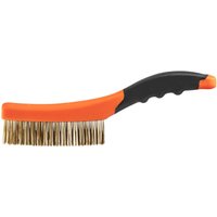 Drahtbürste, Messingdraht, 4x16 Reihen von BRICOLINE