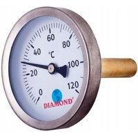 Rückenthermometer 1/4 Zoll Durchmesser 40 Mm 0-120 Grad C Rückenthermometer 1/4 Zoll Durchmesser 40 Mm 0-120 Grad C von BRICOLINE