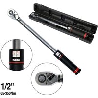 YATO Digitaler Drehmomentschlüssel Feinjustierung Wende Ratschenkopf +1/2" 65-350 Nm YT-07609 von BRICOLINE