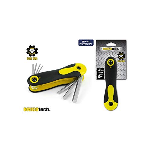 Bricotech 52802 Sechskantschlüssel-Set, 8 Stück von BRICOTECH