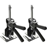 Arbeitssparender Arm, 2 Stück Viking Arm Präzisions-Spannwerkzeug Arbeitssparender Arm für Platten mit Schrankhebewerkzeug-Set mit Stangenständer, Arbeitssparender Arm, 2 Stück Viking Arm Präzisions-Spannwerkzeug Arbeitssparender Arm für Platten mit Schrankhebewerkzeug-Set mit Stangenständer, von BRIDAY