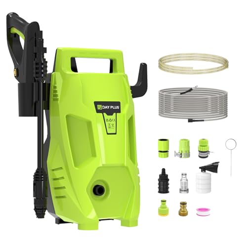 Elektrischer Hochdruckreiniger 5000w Leistungsstarker Hochdruckreiniger 350 Bar Jet Wash für Auto Patio Cleaner Garten Bewässerung von BRIEFNESS