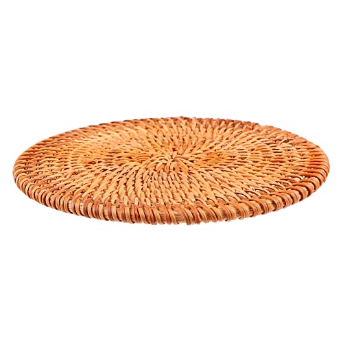 BRIGHTFUFU Elegante Holz Hitzebeständig 1 Pc Tischset Schüssel Matte für Tisch Stilvolle von BRIGHTFUFU